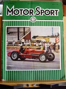 MOTOR SPORT CAR AUTO MAG JANUARY 1968 SIR RALPH MILLAIS CAR WOLSELEY VIPER WYNNS - Picture 1 of 6