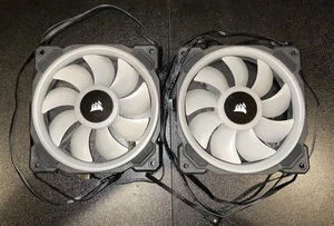 Corsair LL120 RGB, 120mm Double Boucle Lumineuse RGB LED PWM Ventilateur | PACK DUO - Photo 1/2