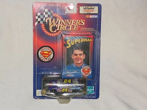 JEFF GORDON 1999 WINNERS CIRCLE SUPERMAN RACE CAR  5 OF 8 LIFETIME SERIES - Bild 1 von 5