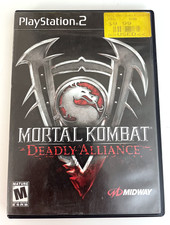 Mortal Kombat: Deadly Alliance (PlayStation 2 PS2, 2002) Game Tested ++ WORKING