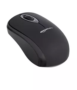 Amazon Basics Wireless Computer Mouse with USB Nano Receiver - Picture 1 of 6