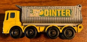 Vintage 1969 Matchbox #51 8-Wheel Tipper Pointer Truck Scratches Made in England - Picture 1 of 4