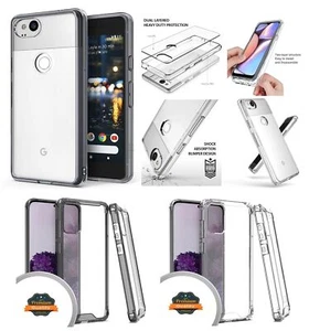 For Motorola Moto G Power 5G 2023 Shockptoof Hybrid Rubber TPU Clear Case Cover - Picture 1 of 27