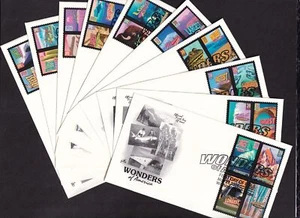 2006 Wonders of America Sc 4033-4072 FDCs 40 stamps on 10 ArtCraft cachets - Picture 1 of 3