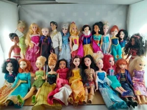 Gros lot 24 poupées princesses disney 28cm - Imagen 1 de 8