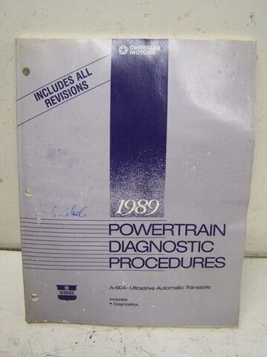NOS OEM Mopar Chrysler A604 Automatico Cambio-Differenziale Diagnostico Servizio - Immagine 1 di 1