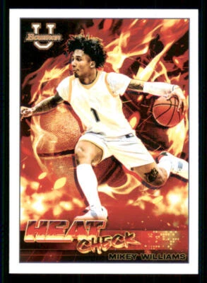 2021-22 Bowman University Heat Check #HC2 Mikey Williams - Image 1 of 2