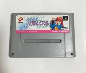 Tokimeki Memorial Nintendo Super Famicom SNES SFC Japanese ver Tested - Picture 1 of 3