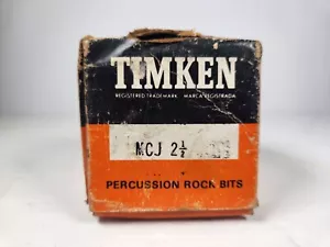 Timken 2,5" MCJ Rock Bit Hartmetallspitze Bohren Bergbau Werkzeug Neu aus altem Lagerbestand mit Box USA - Bild 1 von 11