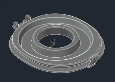 Tineco A11 series, Dust bin lid, cover. Replacement Part