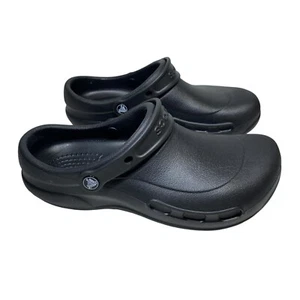 Crocs Slip Resistant Shoes M 8 W 10 Bistro Clogs, Nurse Shoes, Work Shoes - Picture 1 of 8
