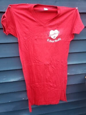 Early Champion UConn shirt long unused 1950 Sweetheart Husky fan MINT - Image 1 of 3
