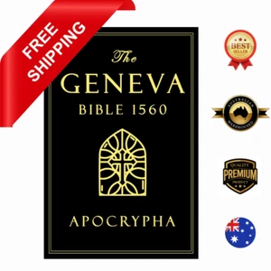 Apocrypha, the Geneva Bible 1560 Large Print: The Complete Rejected Texts NEW AU - Picture 1 of 3
