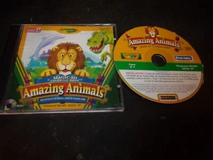 Crayola Magic 3D Coloring Book - Amazing Animals - Picture 1 of 1