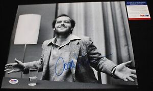 Jack Nicholson signed 11 x 14, Easy Rider, Batman, The Shining, PSA/DNA