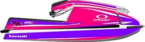 Jet Ski Graphic Kit for Kawasaki SX550 PINK/ PURPLE ID Designs LLC - Picture 1 of 2