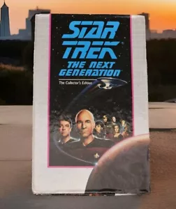 STAR TREK THE NEXT GENERATION The Collectors Edition (VHS, 1994) - 2 Episodes - Picture 1 of 4