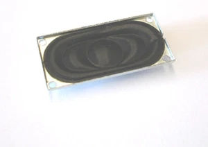 Speaker Micro laptop metal plate rectangle frame 40 x 20mm 8 Ohms 2.0 W 2 pcs - Picture 1 of 3