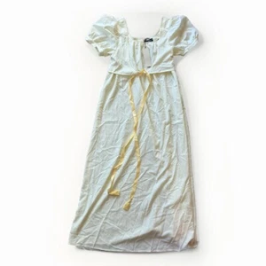 Scarlet Darkness NWT XL Yellow Empire Waist Renaissance Dress Maxi Victorian - Picture 1 of 9