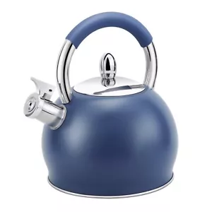 Whistling Tea Kettle for Stove Top Stainless Steel Tea Pot with Ergonomic Sil... - Picture 1 of 6