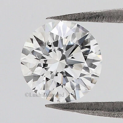 1 Ct IGI Certified Round Brilliant Cut E/F Color VS Clarity Lab Grown Diamond - Image 1 of 4