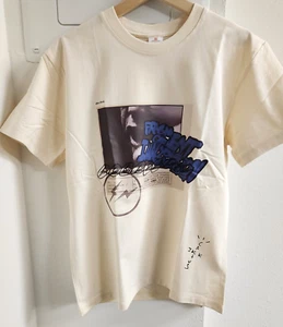 Camiseta Travis Scott Cactus Jack X Fragment Manifest Beige Algodón S/M/L/XL - Imagen 1 de 12