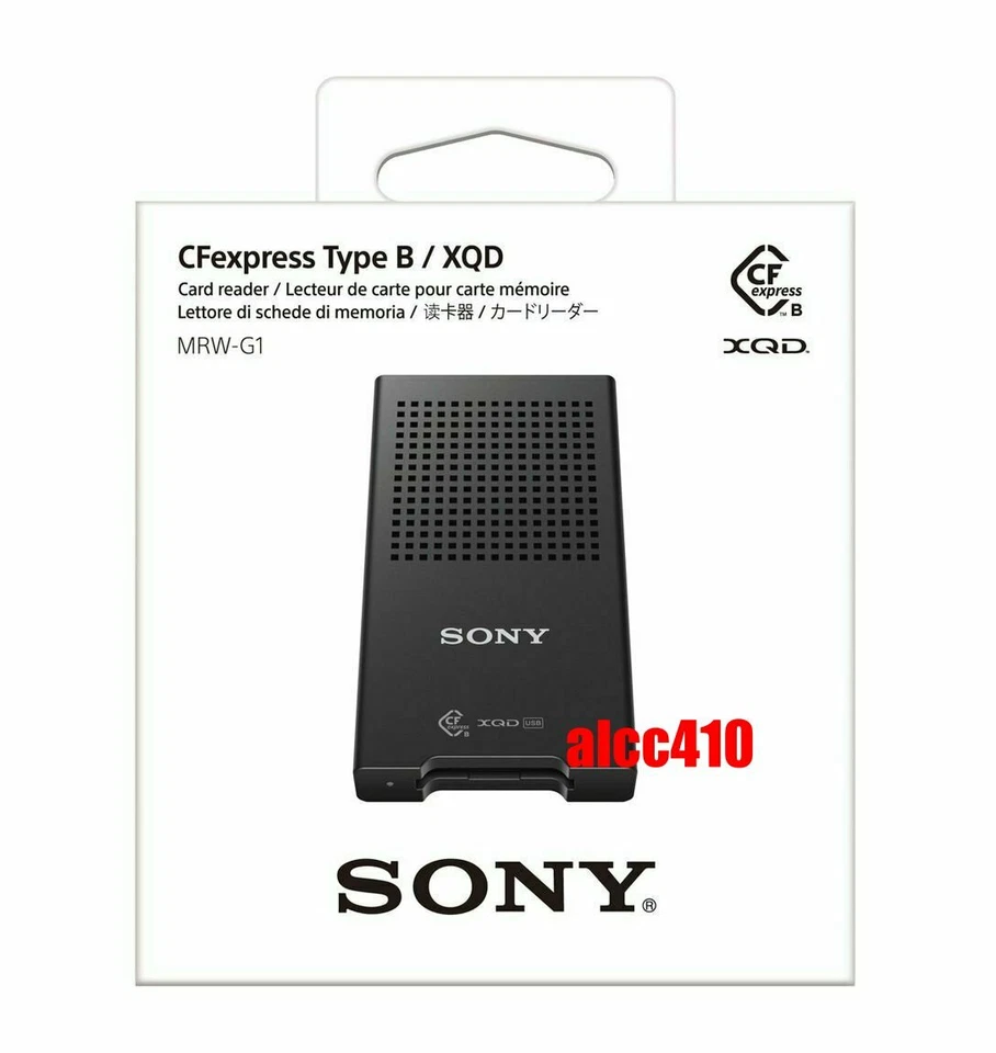 Sony CFexpress Type A / SD SDHC SDXC Memory Card Reader USB3.1 MRW-G2 - Image 1 of 1