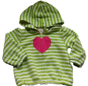 Mädchen Gymboree Größe 12-24 Monate liebenswerte Giraffe Sweatshirt Kapuze Herz Vintage - Bild 1 von 5