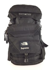 Supreme × THE NORTH FACE Steil Tech Rucksack Schwarz Nylon Gebraucht Von Japan