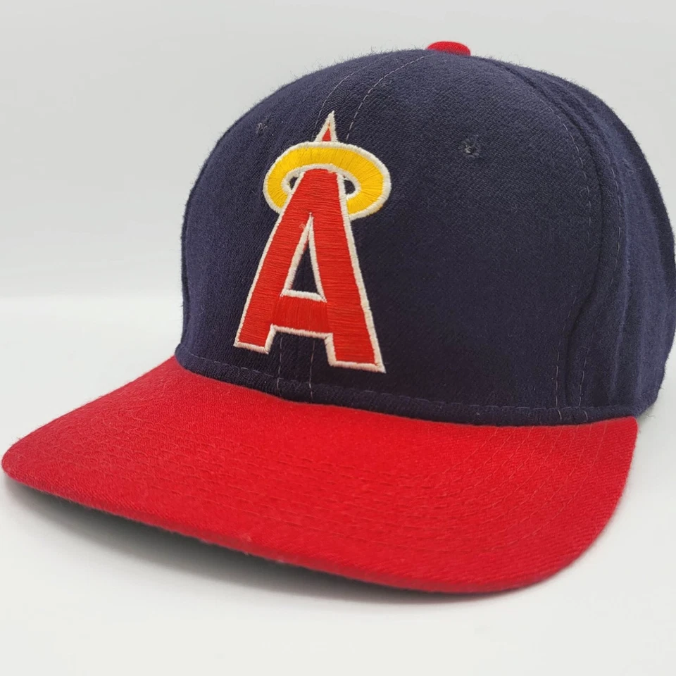 California Angels Vintage 90s Sports Specialties Wool Snapback Hat - MLB Cap - Image 1 of 4
