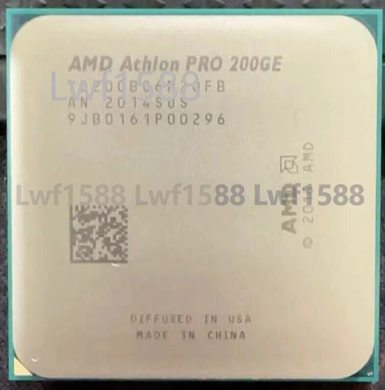 AMD Athlon 200GE 3.2GHz dual-core 4-thread 5MB socket AM4 35W CPU processor - Image 1 of 1