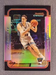 2003-04 Bowman cromo #65 Pau refractor de gasolina/300 SSP raro - Imagen 1 de 2