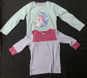 Girls Bundle 2x jumper Joules Primark age 9-10 years long sleeve top fleece pink - Picture 1 of 6
