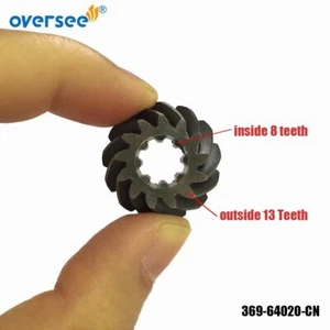 8 Teeth Pinion 369-64020-CN Fit For 2T 4-5-6HP HANGKAI SKIPPER HIDEA Outboard - Picture 1 of 5