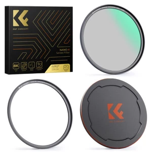 Kit de filtro magnético K&F 49-82 mm CPL filtro polarizador circular + adaptador + tapa de lente - Imagen 1 de 15