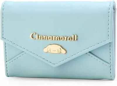 Estuche para tarjetas y monedas Sanrio, rollo de canela, cuero sintético, aprox. 10,5×2×7 cm Foto 1 de 4