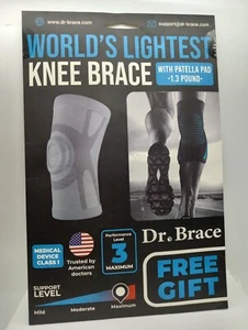 DR. BRACE ELITE Kniebandage - World’s Lightest Compression Sleeve - MAXIMUM  - Bild 1 von 2