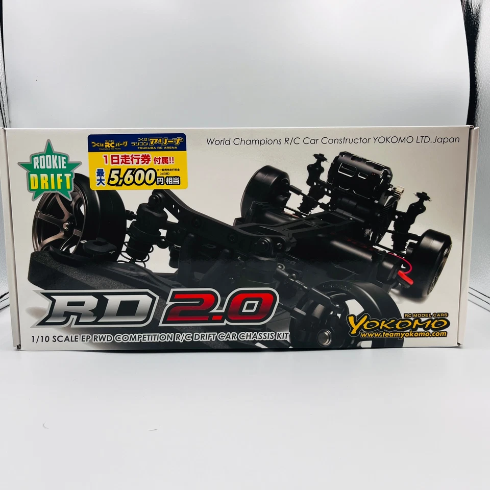 YOKOMO 1/10 scale Rookie Drift RD2.0 assembly chassis kit RDR-020 - Image 1 of 4