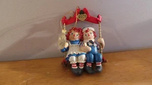 2008 DANBURY MINT FIRST ANNUAL RAGGEDY ANN & ANDY ORNAMENT MIB SIMON & SCHUSTER - Picture 1 of 10