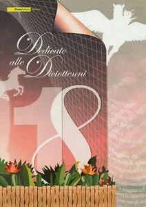 ITALIA 2006 FOLDER DEDICATO AI DICIOTTENNI ROSA - Imagen 1 de 2