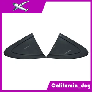 2x Rear Exterior Left+Right Side Window Applique Trim Fits Chevrolet Cruze 16-19 - Picture 1 of 7