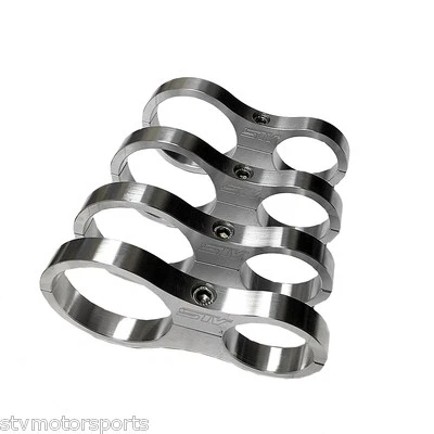 POLARIS RZR XP1000 ABRAZADERAS DE DEPÓSITO DE CHOQUE BILLET PERSONALIZADAS STV MOTORSPORTS - 4 PIEZAS Foto 1 de 4