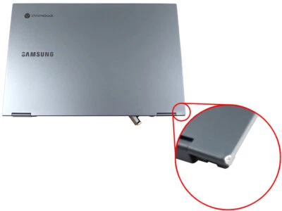 SAMSUNG GALAXY CHROMEBOOK XE930QCA LCD BACK COVER ASSEMBLY BA98-02048B **DENT** - Image 1 of 2