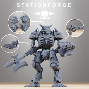 Pythonicus Armageddon - Stationforge Miniatures - Robot gigante - Mesa 28 mm - Imagen 1 de 6