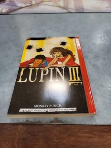 Lupin III Vol 7 Manga ⚔️ English Tokyopop Action Comedy Monkey Punch - Picture 1 of 3
