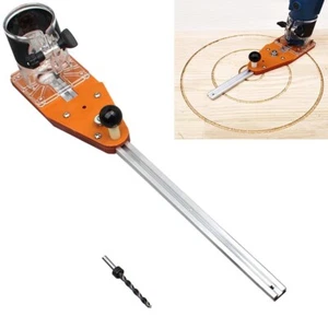 Plantilla de corte circular eléctrica enrutador de madera fresado ranurado carpintería herramientas manuales - Imagen 1 de 12
