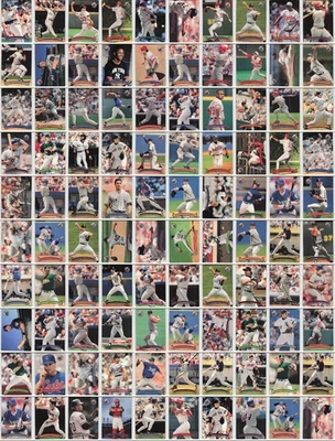 (100) 1996 Topps Stadium Club Lot MLB Baseball Cards Collection - Image 1 of 4