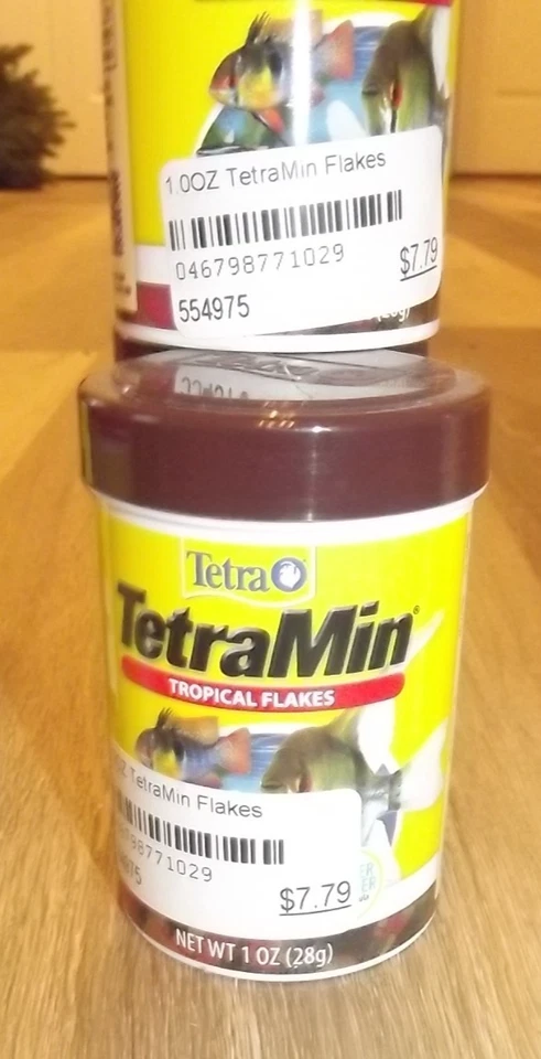 PAQUETE DE 3 LATAS DE 1 OZ DE TETRA TETRAMIN COPOS TROPICALES CADUCA 3/25 t83 Foto 1 de 1