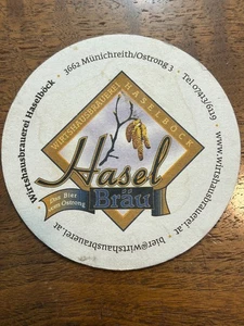 Hasel Brau Beer Coaster - Picture 1 of 2