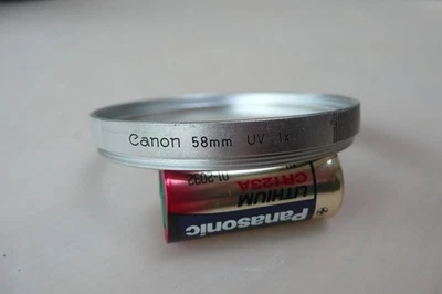 Vintage Canon 88mm UV 1x Camera Lens Filter - Image 1 of 4